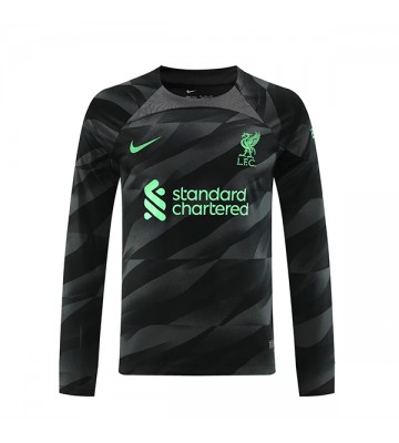 Maillot de foot Liverpool Gardien de but Extérieur 2023-24 Manche Longue